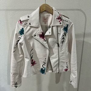 Candies faux leather jacket